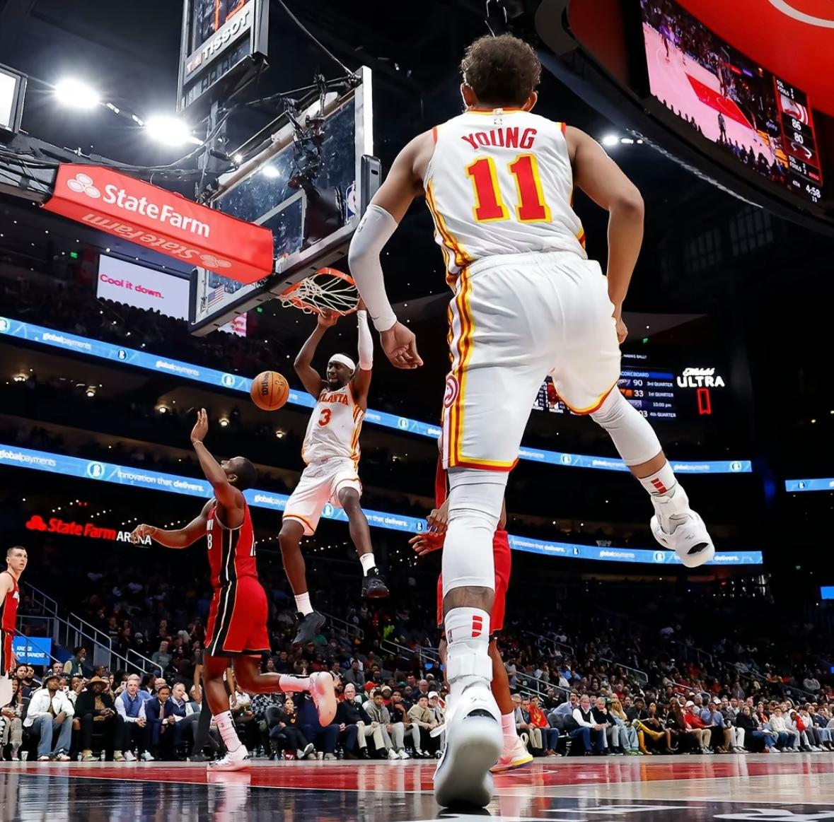 开云体育-热火遭遇连败，老鹰新秀表现抢眼(nba老鹰热火)